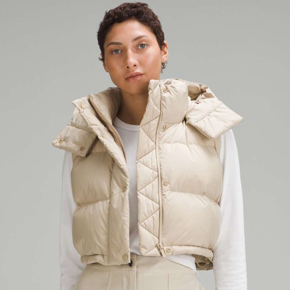 lululemon athletica Tan Puffer Vest